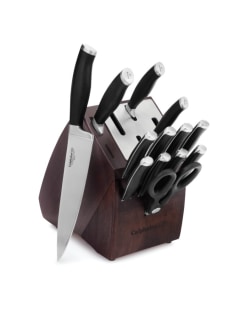 Calphalon Classic Self-Sharpening Cutlery Knife Block Set with SharpIN  Technology, 12 Piece 