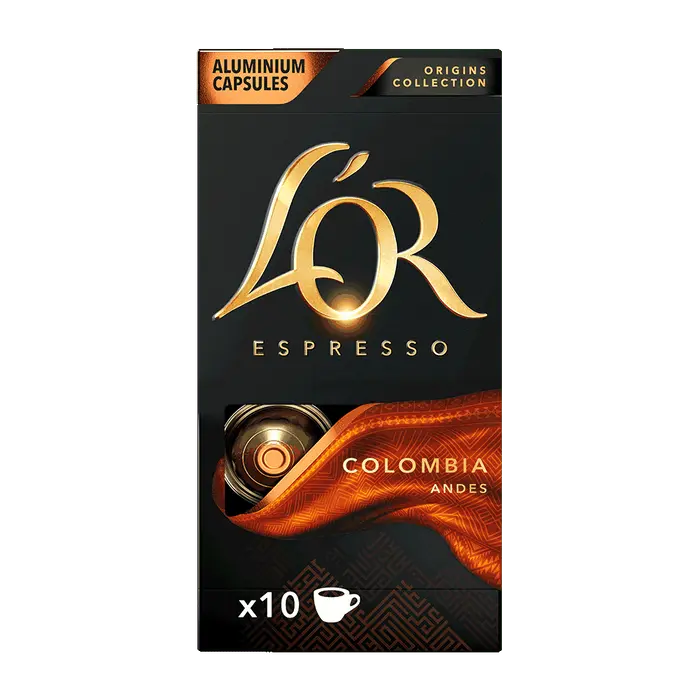 Café em Cápsula Torrado e Moído Espresso Colômbia Lor Origins