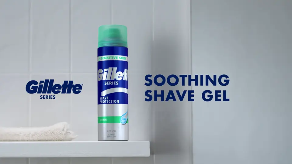Gillette Series Soothing Shave Gel for Men with Aloe Vera Twin Pack - 2-7  Oz - vons