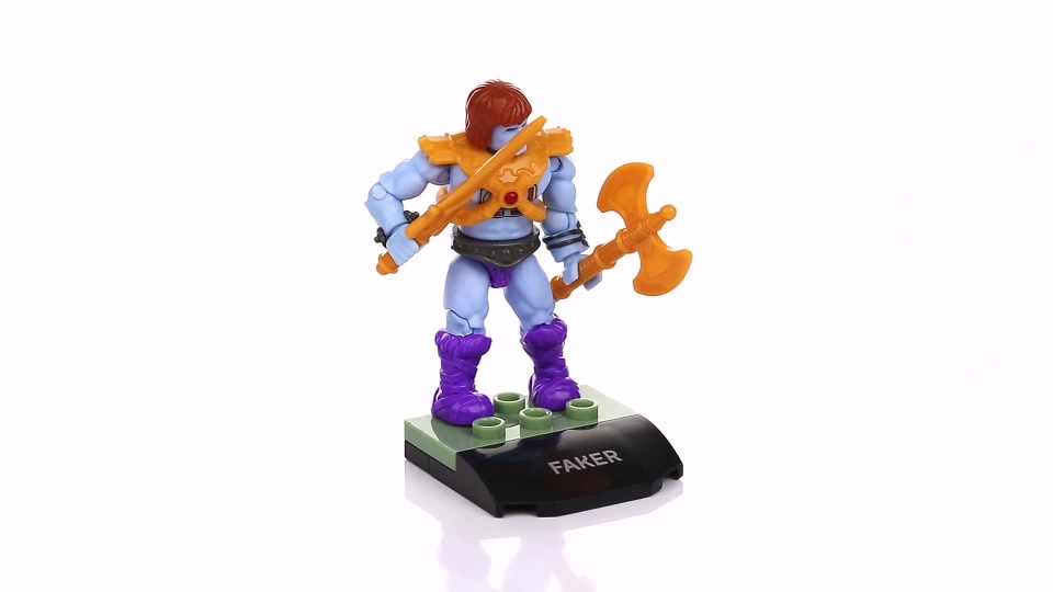 thumbnail video image 2 of Mega Construx Heroes Masters of the Universe Figure Pack, 2 of 10