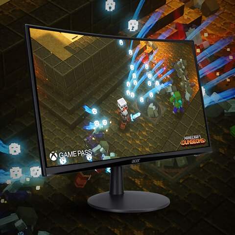 Amis gamer, l'écran PC incurvé Acer Nitro 23,6 165 Hz est à bas pris chez   🔥