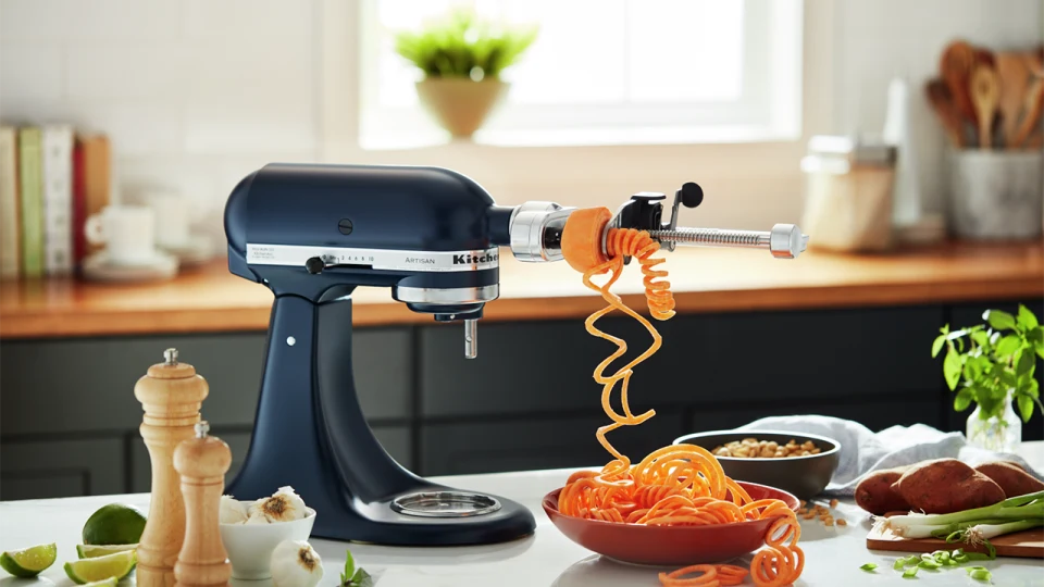 5ksm1apc Kitchenaid Recipe Spiral Slicer Kitchenaid KSM1APC