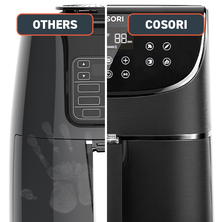 Cosori - Pro Gen 2 5.8 qt Smart Air Fryer, CS169-AF - Black - OPEN BOX