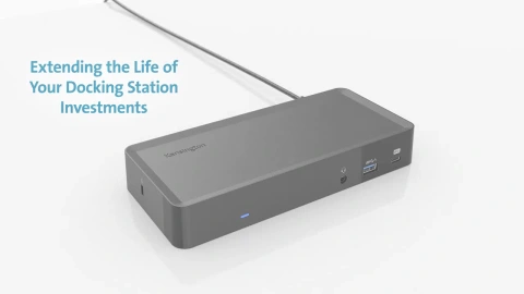 Kensington (K33777EU) USB 3.0 Universal Laptop Docking Station With HDMI, DVI Or VGA Outputs, 6 USB Ports (2 USB 3.0 4 USB 2.0), Gigabit Ethernet...