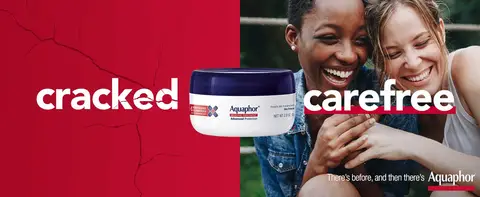 Cracked to Carefree - Aquaphor Healing Ointment 2.8 oz jar
