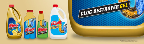 Liquid-Plumr Pro-Strength Clog Destroyer Gel with PipeGuard Liquid