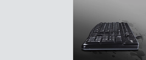 Logitech K120 Tastiera, Layout Italiano QWERTY, Nero