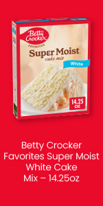 Betty Crocker Ready to Bake Angel Food Cake Mix, 16 oz. - Walmart.com