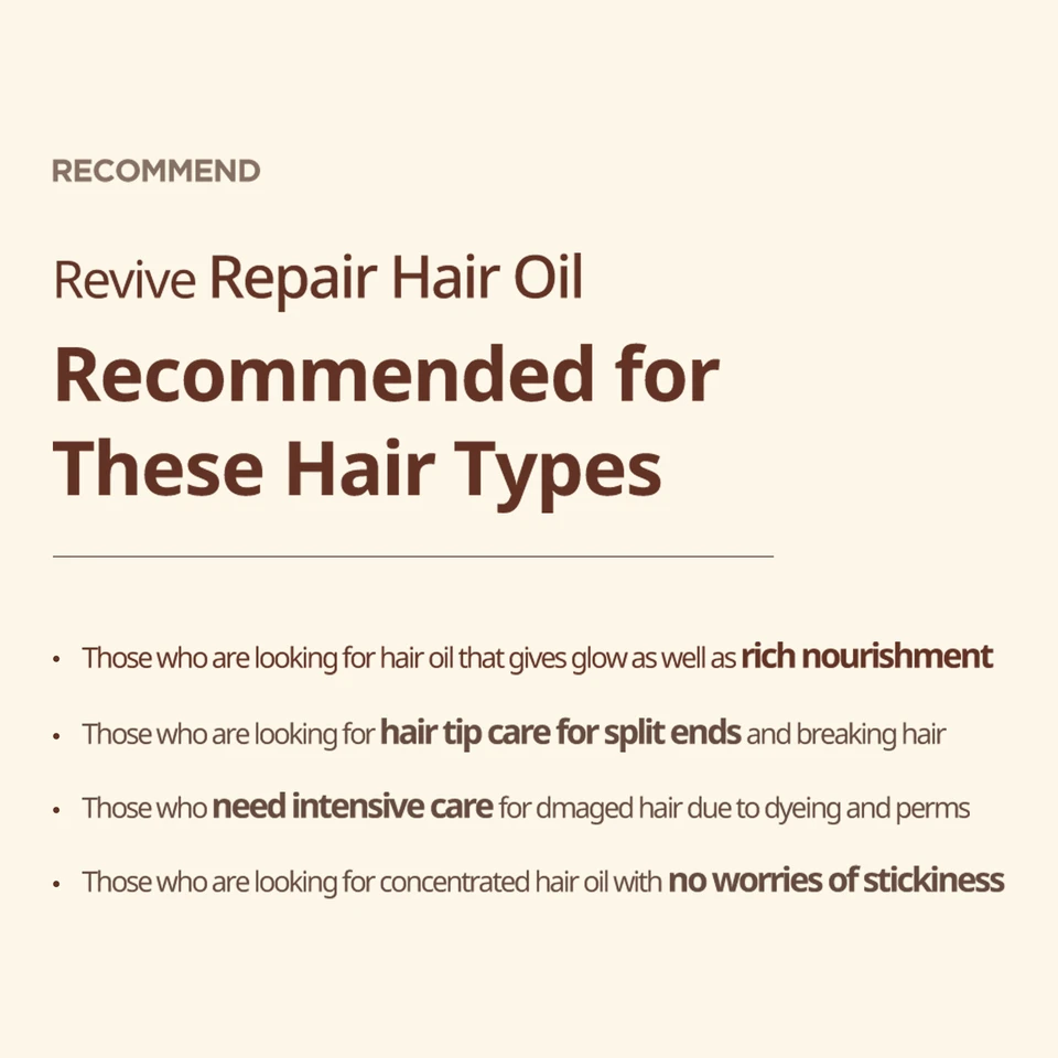 Revive Repair Hair Oil
