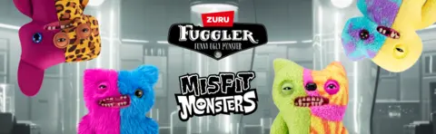 Fuggler Misfit Monsters Wide Eyed Boogah Soft Toy by ZURU