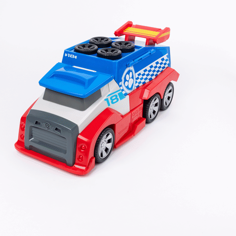 paw patrol mobile pit stop team vehicle