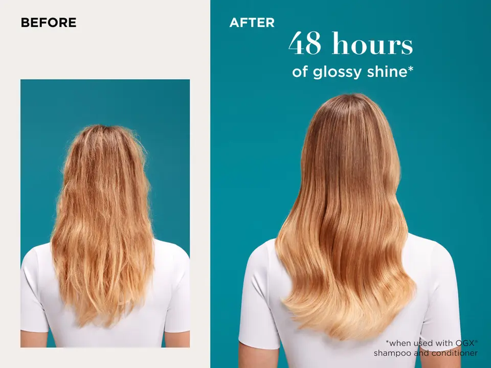 48 hours of glossy shine