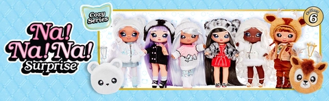 nanana Na! Na! Na! Surprise 2-in-1 Fashion Doll and Sparkly