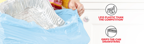 Glad ForceFlex Trash Bags Island Fresh Gain 40ct : Cleaning fast delivery  by App or Online