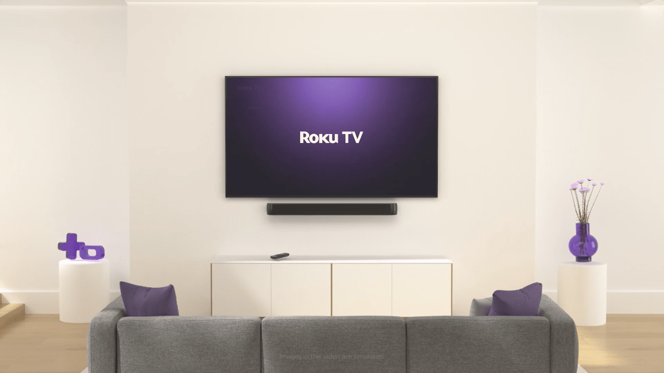 Pantalla Led Onn 50'' 100012585 4k Uhd Roku Smart Tv Reacondicionado