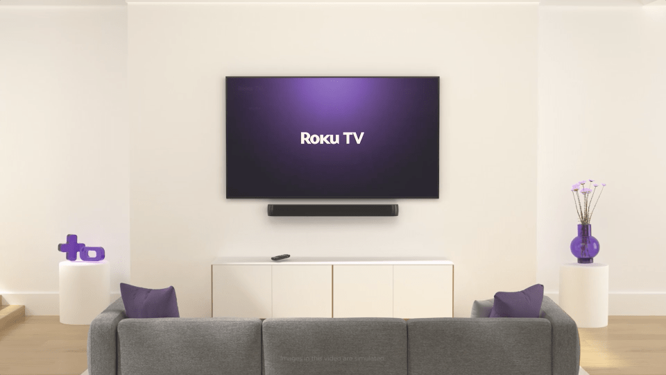 onn. 65” Class 4K UHD (2160P) LED Roku Smart Television HDR (100012587)