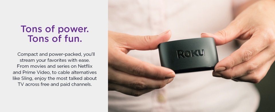 Roku Express | HD Streaming Media Player with High Speed HDMI Cable and  Simple Remote - Sam's Club