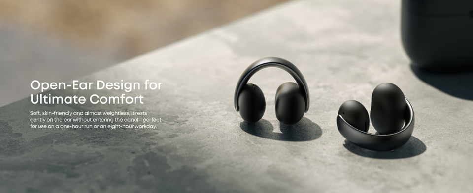 Anker AeroClip Open-Ear Clip-On True Wireless Bluetooth Earbuds - Thumbnail 3