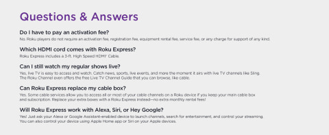 Roku Express | HD Streaming Media Player with High Speed HDMI Cable and  Simple Remote - Sam's Club