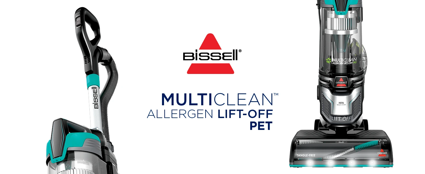 BISSELL 2998 MultiClean Allergen cheapest Lift-Off Pet Vacuum with HEPA Filter #887