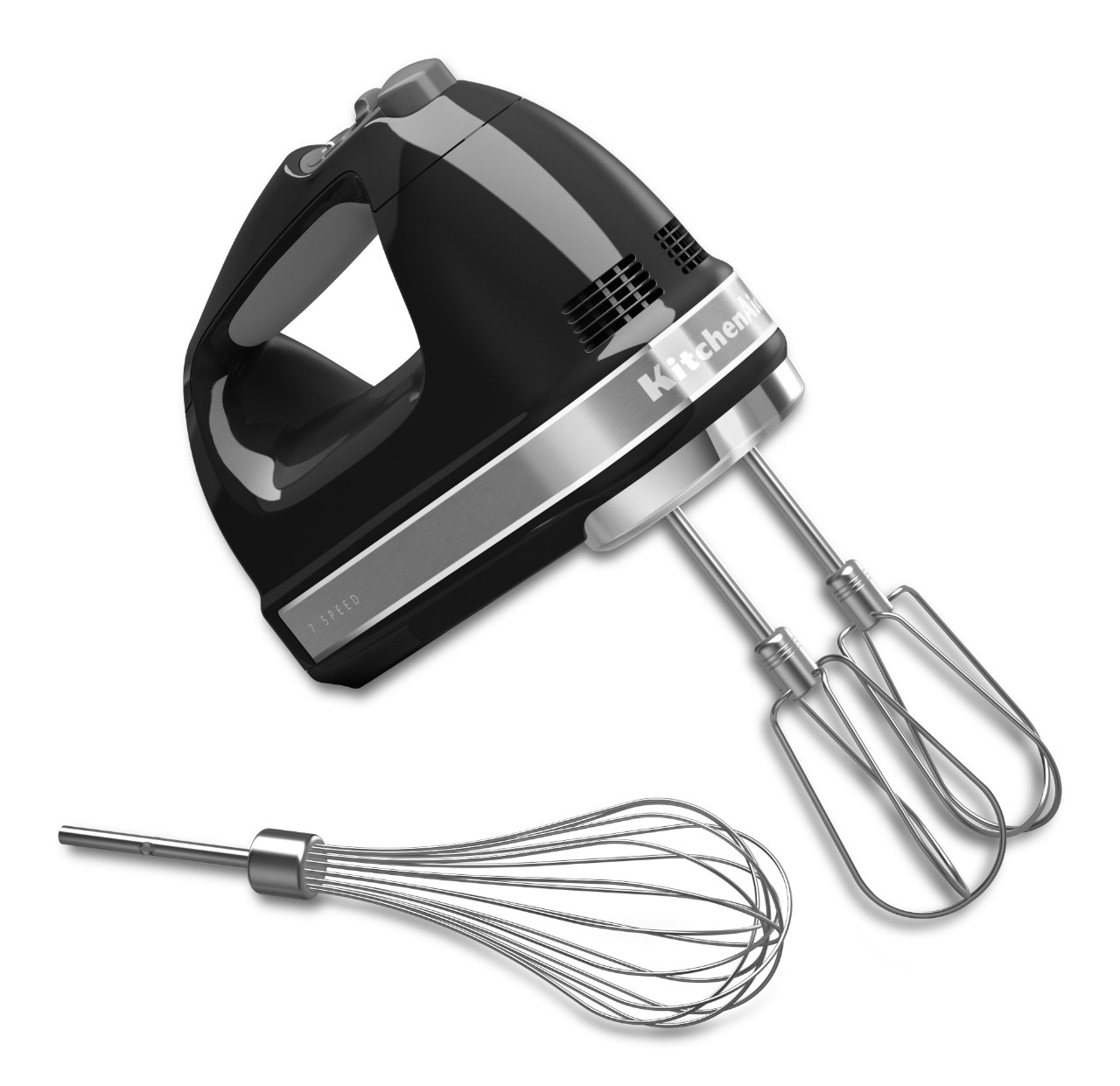 Kitchen Aid Hand Mixer 7 Speed Electric Hand Mixer, Household Handheld  Electric Egg Beater with Rods for Eggs Beating Dough Kneading, Egg Beater  for Whisking Egg Whites,Creaming Ingredients Household : Everything