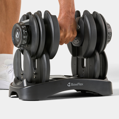 BowFlex Results Series 552 SelectTech Dumbbell in Black (Set of 2)