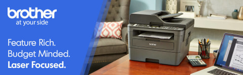Restored Brother MFC-L2717DW Compact Laser All-in-One Printer, Wireless  Connectivity and Duplex Printing (Refurbished) 