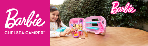 Barbie Camper Chelsea 2-in-1 Playset with Small Doll – Elys Wimbledon