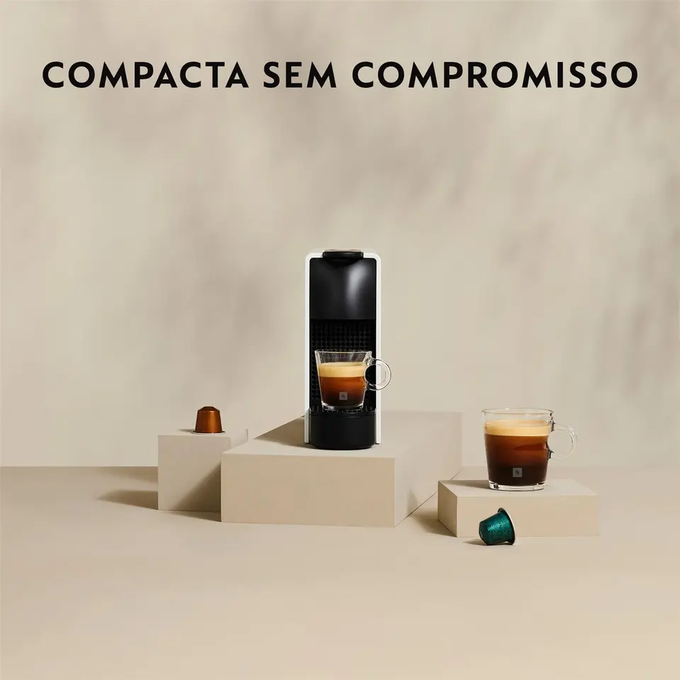 Cafeteira Expresso Nespresso Essenza Mini C30 - Sistema Cápsula