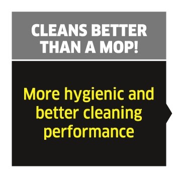 Mop the floor with ... Kärcher!