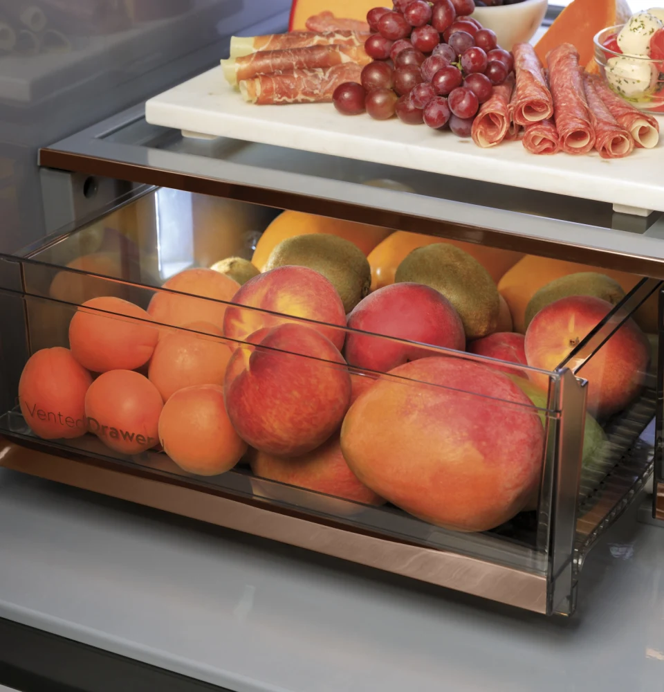 Cafe 27.8 Cu. Ft. Capacity 4-Door Smart French Door Refrigerator