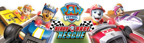 Carrera GO!!! PAW Patrol - Ready Race Rescue Set, 2 Slotcars inkl. 2  Handregler mit Turbo-Knopf, Inklusive Chase und Marshall, 4,9 m  Streckenlänge mit Looping und Rundenzähler