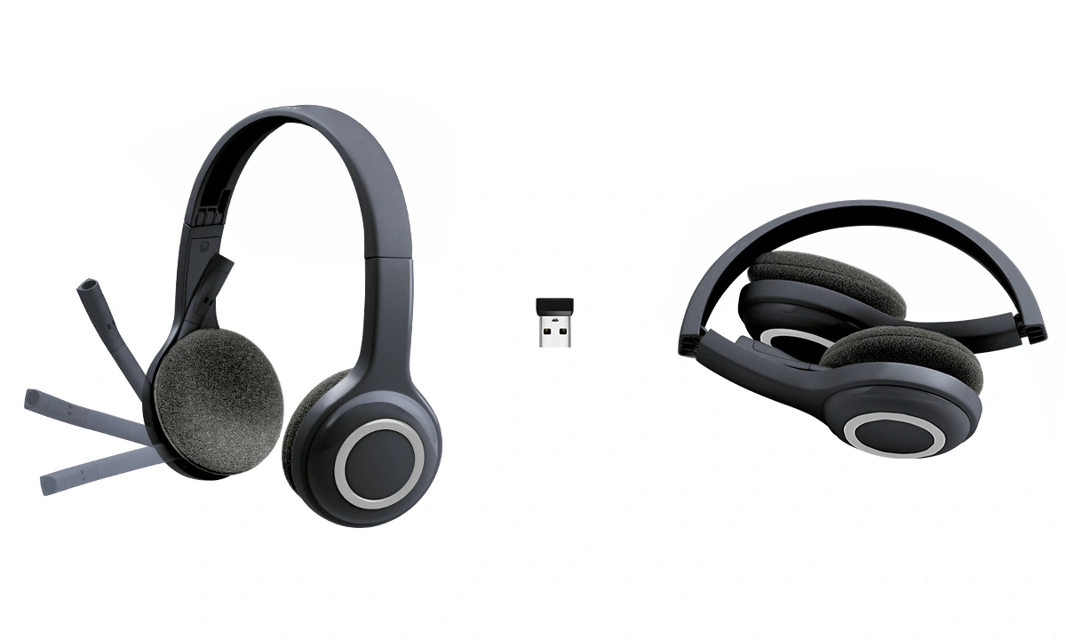 Logitech h600 wireless computer headset online