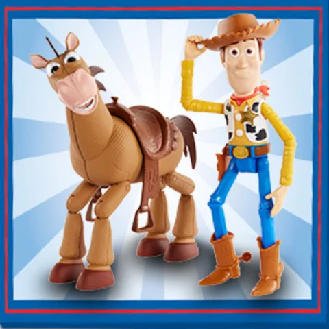 Disney Pixar Toy Story Woody and Bullseye Adventure Pack