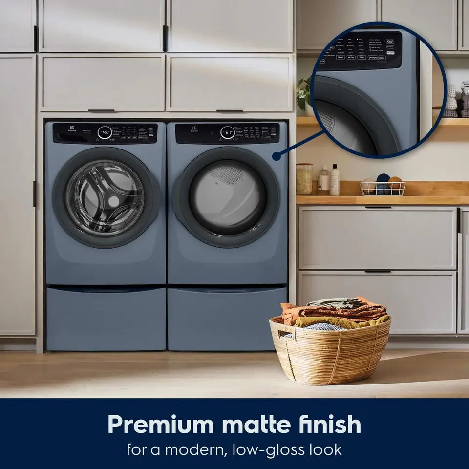 Electrolux Front Load Perfect Steam Electric Dryer with Instant