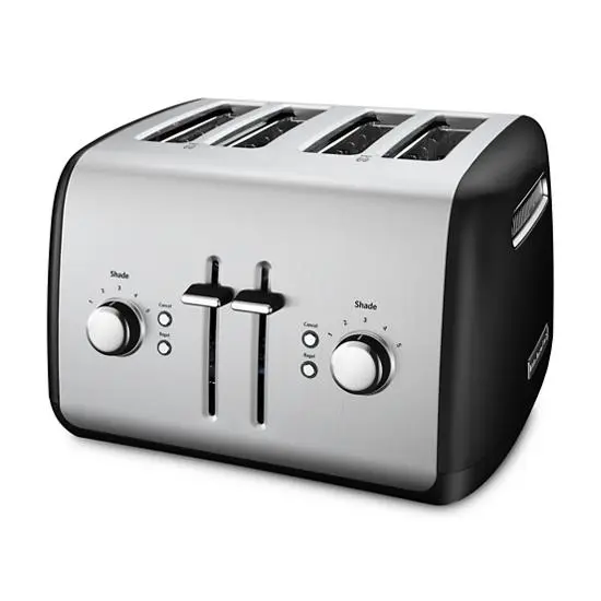 KitchenAid ステンレススチール トースター 4 Slice Metal Toaster (Brushed Stainless Steel) | KitchenAid