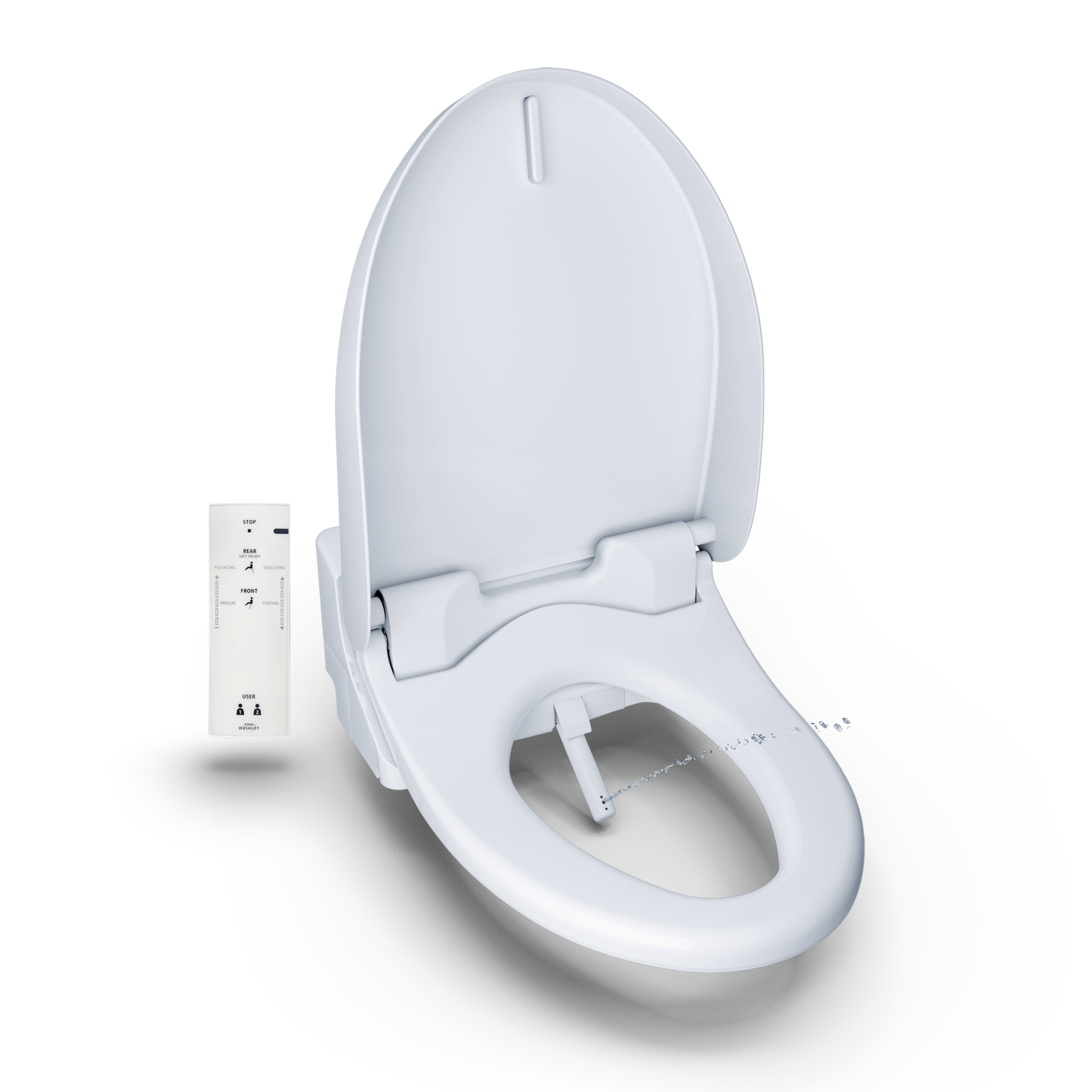 Toto Washlet Electronic Bidet Toilet Seat Cotton White 1060930 Rona