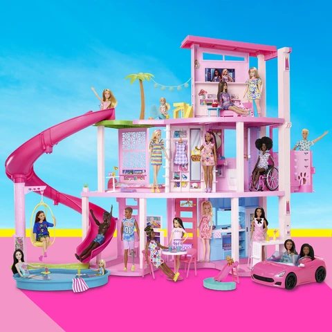 Barbie dreamtopia doll house deals