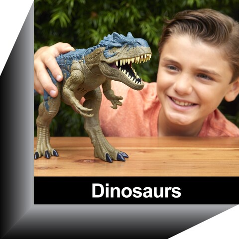 gioco dinosauro jurassic world dino trackers Gigantspinosaurus giocattolo