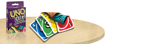 UNO FLIP, Family Card Game, with 112 Cards, Makes a Great Gift for 7 Year  Olds and Up