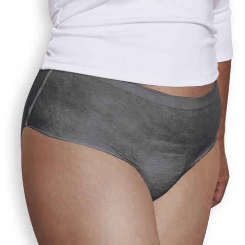 Depend Silhouette Incontinence Postpartum Underwear Medium 56 Count -  Lavender & Black, 56 Count - Kroger