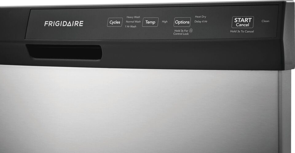 Frigidaire FDPC4314AS 24 Inch Full Console Dishwasher with 14