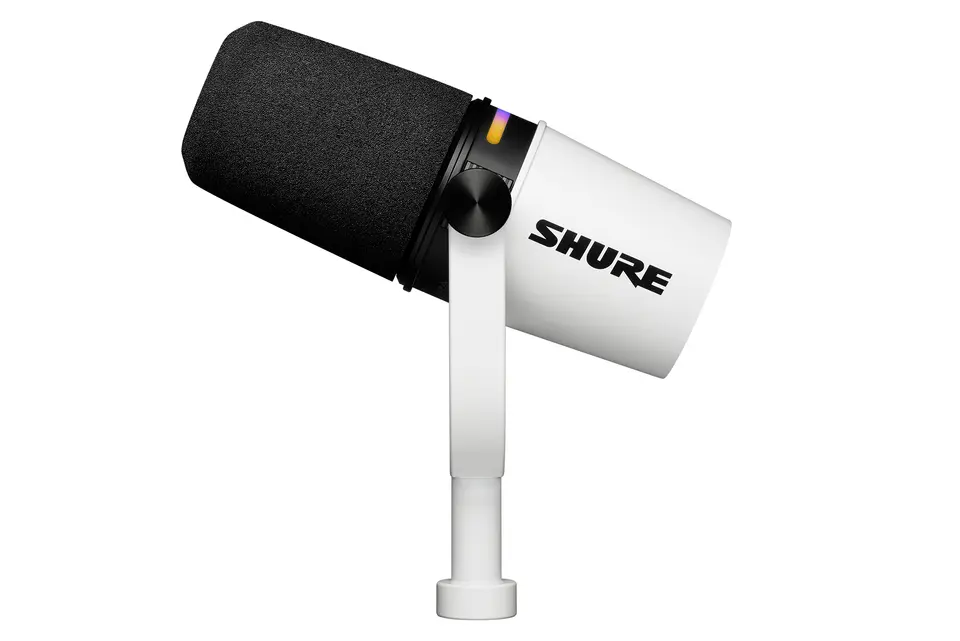 Shure MV7+ Dynamic Podcast Microphone - Black; Hybrid USB/XLR