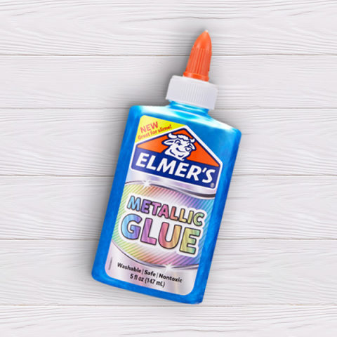  Elmer's Metallic Slime Kit, Slime Supplies Include Metallic  PVA Glue, with Magical Liquid Slime Activator
