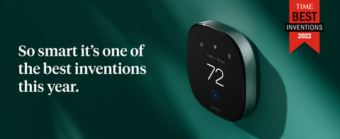 480 ecobee Smart Thermostat Premium ecobee Smart Thermostat Premium - Black