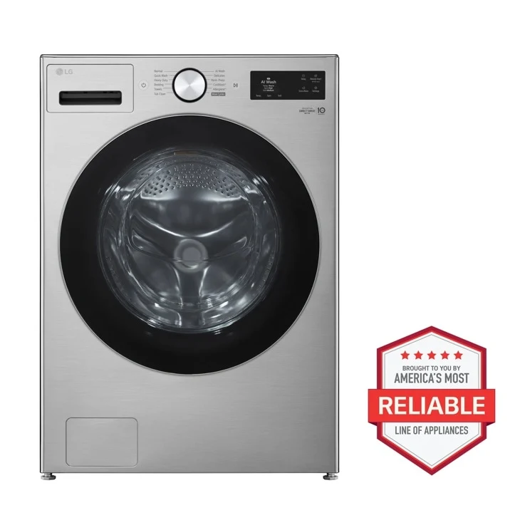 LG - WM5800HVA - 5.0 cu. ft. Mega Capacity Smart Front Load Washer