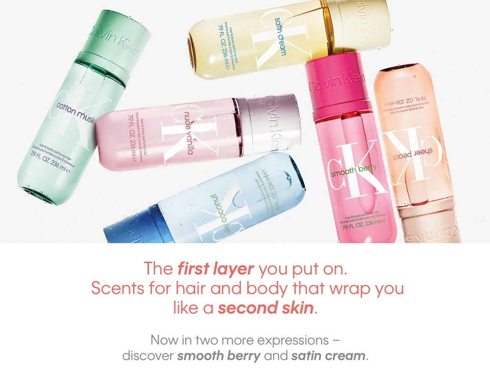 Scents for hair and body that wrap you like a second skin