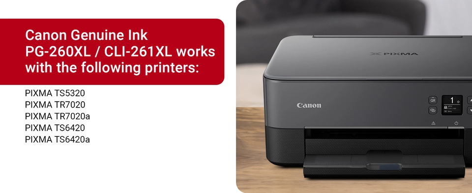 Canon PG-260 XL / CL-261 XL Original High Yield Inkjet Ink