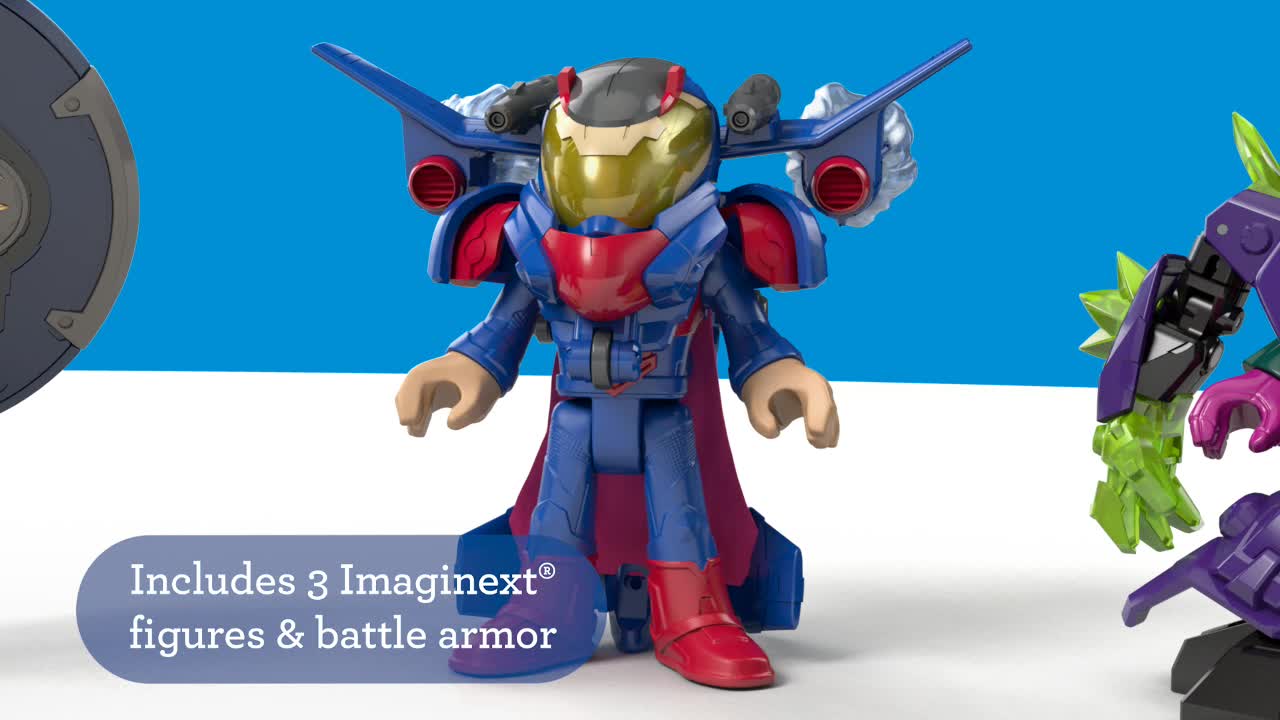Imaginext DC Super Friends Battle Armor Batman DFX64 for sale online Fisher 