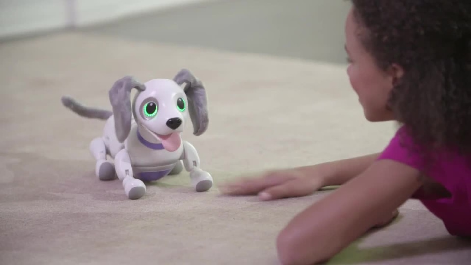 Zoomer Playful Pup, Responsive Robotic Dog with Voice Recognition and